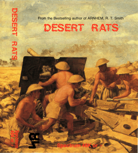 Desert Rats box art for ZX Spectrum